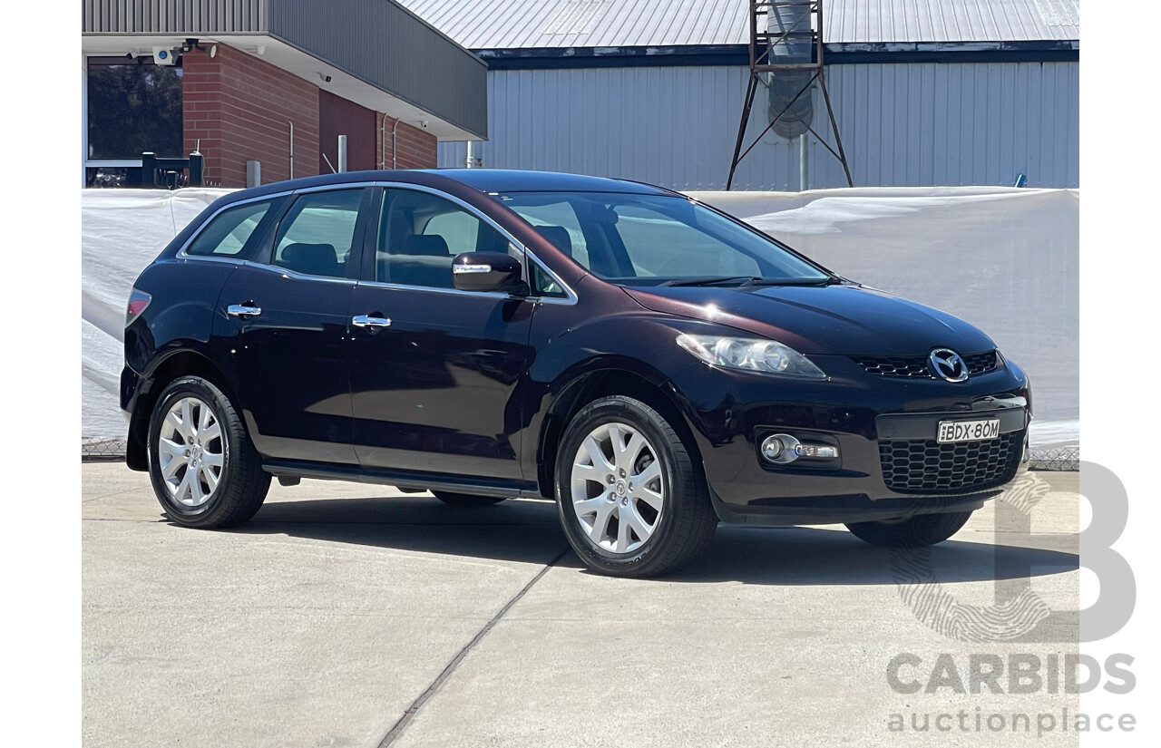 04/08 Mazda Cx-7 LUXURY (4x4) AWD ER 4D Wagon Purple 2.3L