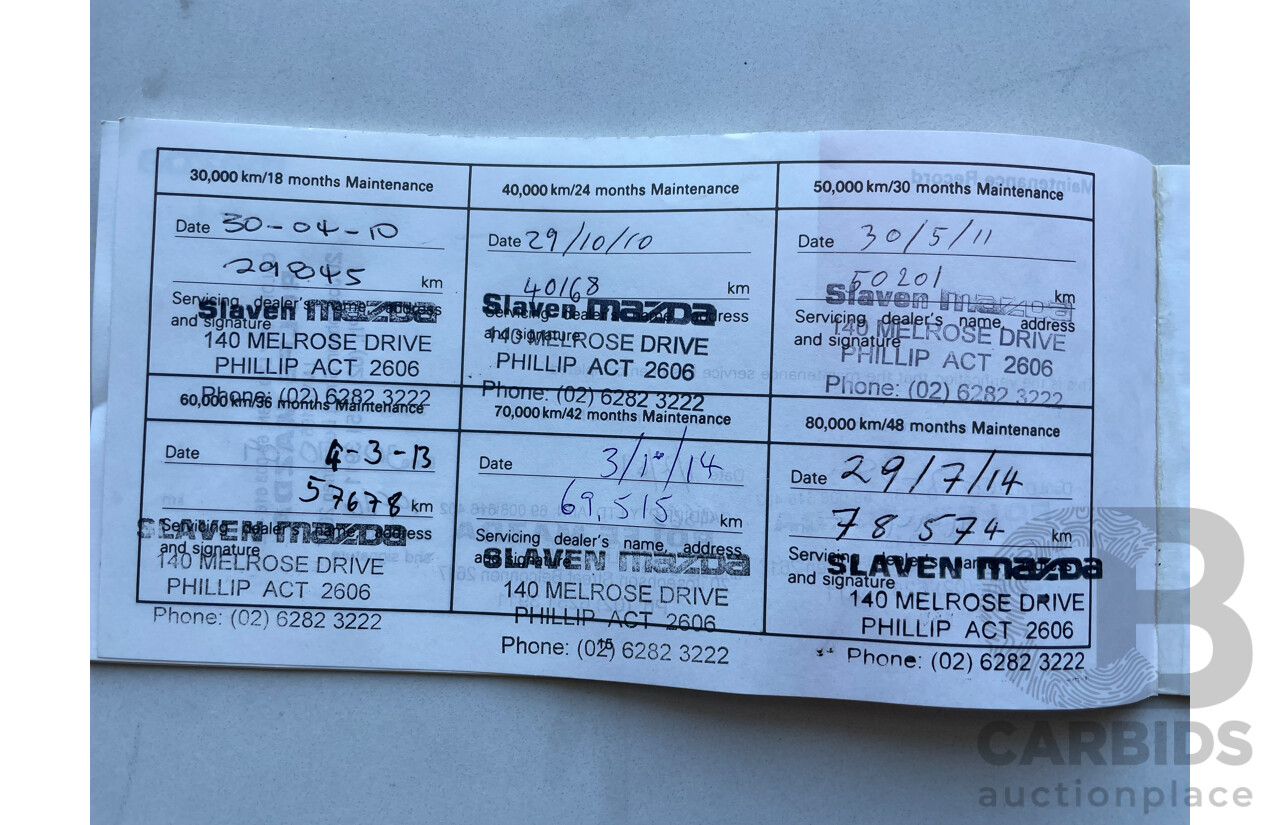 04/08 Mazda Cx-7 LUXURY (4x4) AWD ER 4D Wagon Purple 2.3L