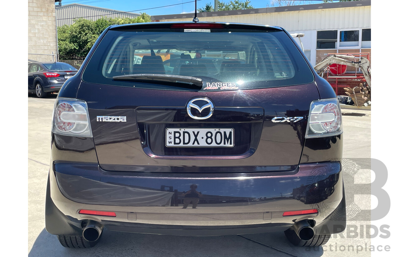 04/08 Mazda Cx-7 LUXURY (4x4) AWD ER 4D Wagon Purple 2.3L