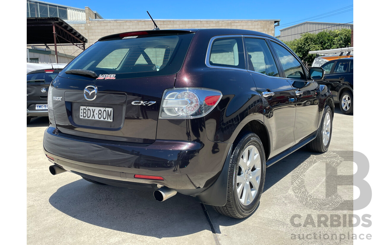 04/08 Mazda Cx-7 LUXURY (4x4) AWD ER 4D Wagon Purple 2.3L