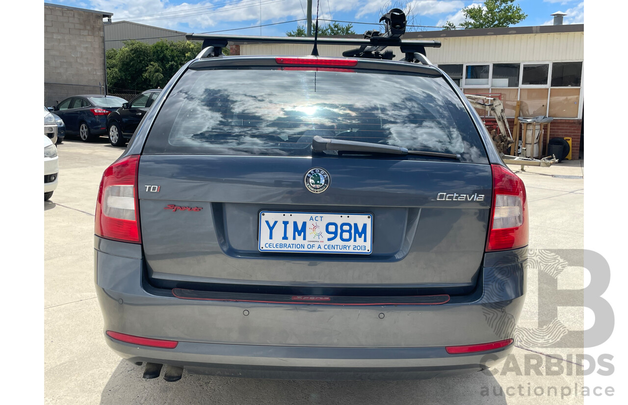 11/09 Skoda Octavia 2.0 TDI FWD 1Z MY10 4D Wagon Grey 2.0L