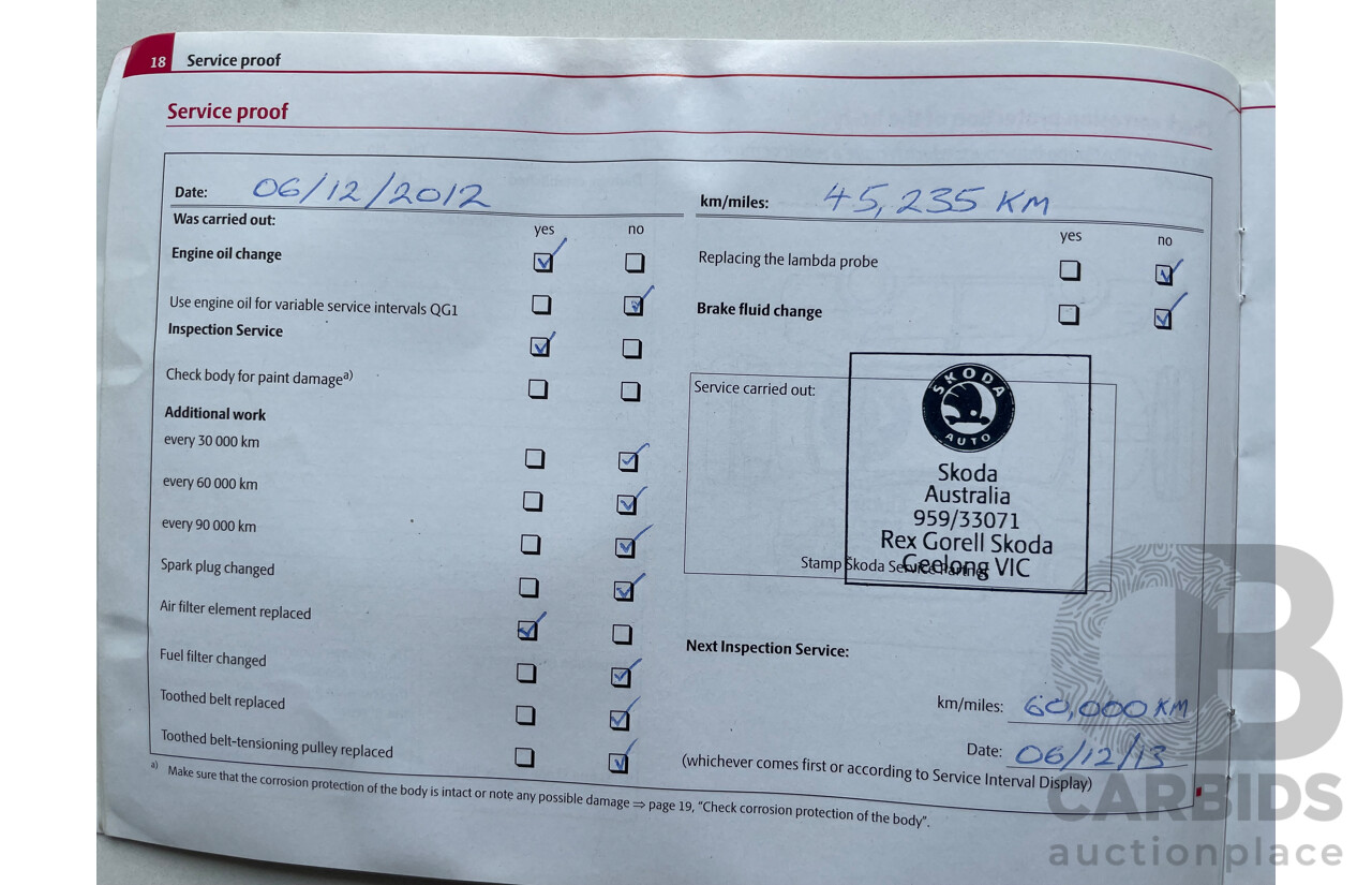 11/09 Skoda Octavia 2.0 TDI FWD 1Z MY10 4D Wagon Grey 2.0L