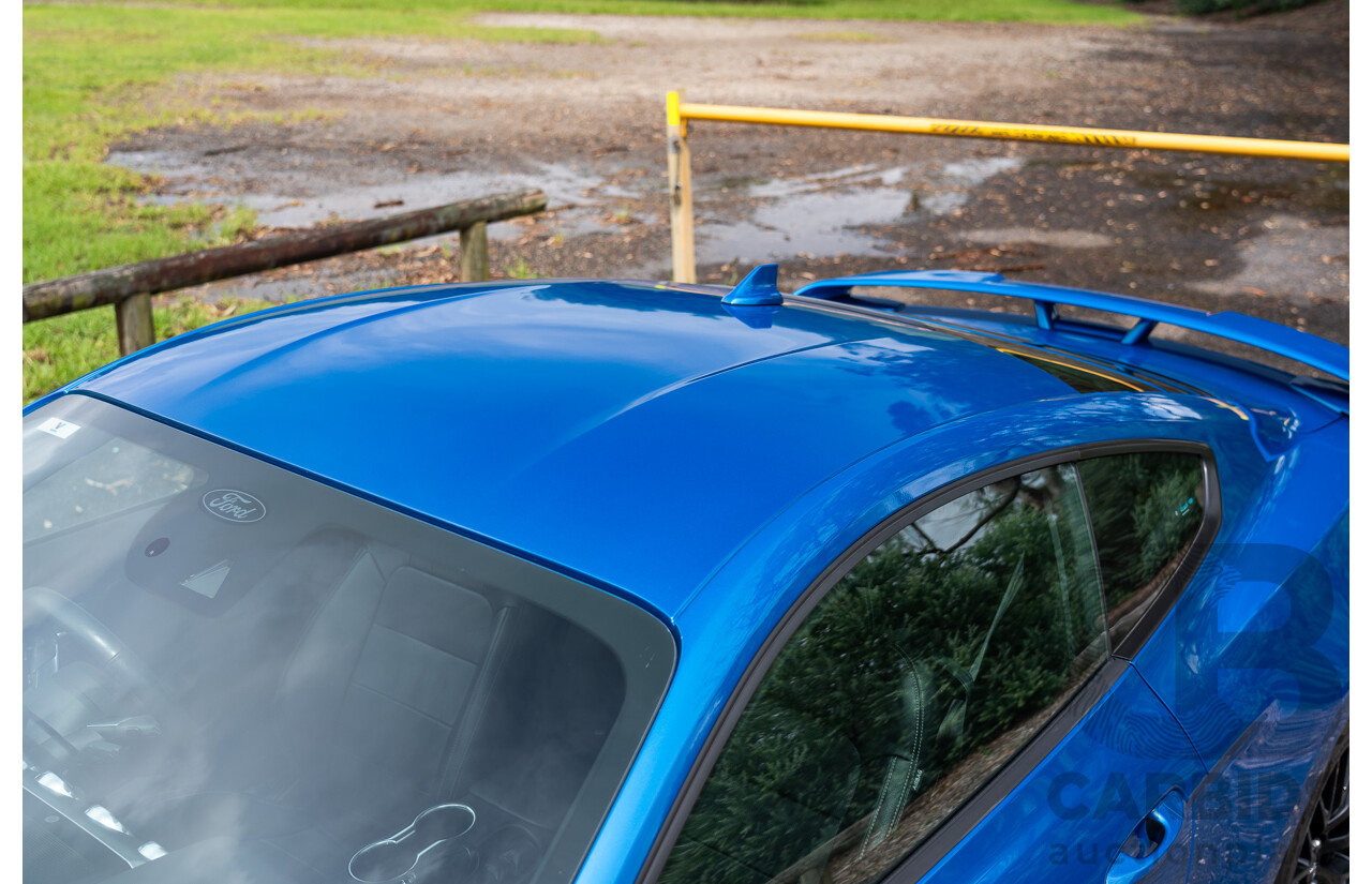 3/2021 Ford Mustang GT Fastback FN MY21 2d Coupe Velocity Blue V8 5.0L