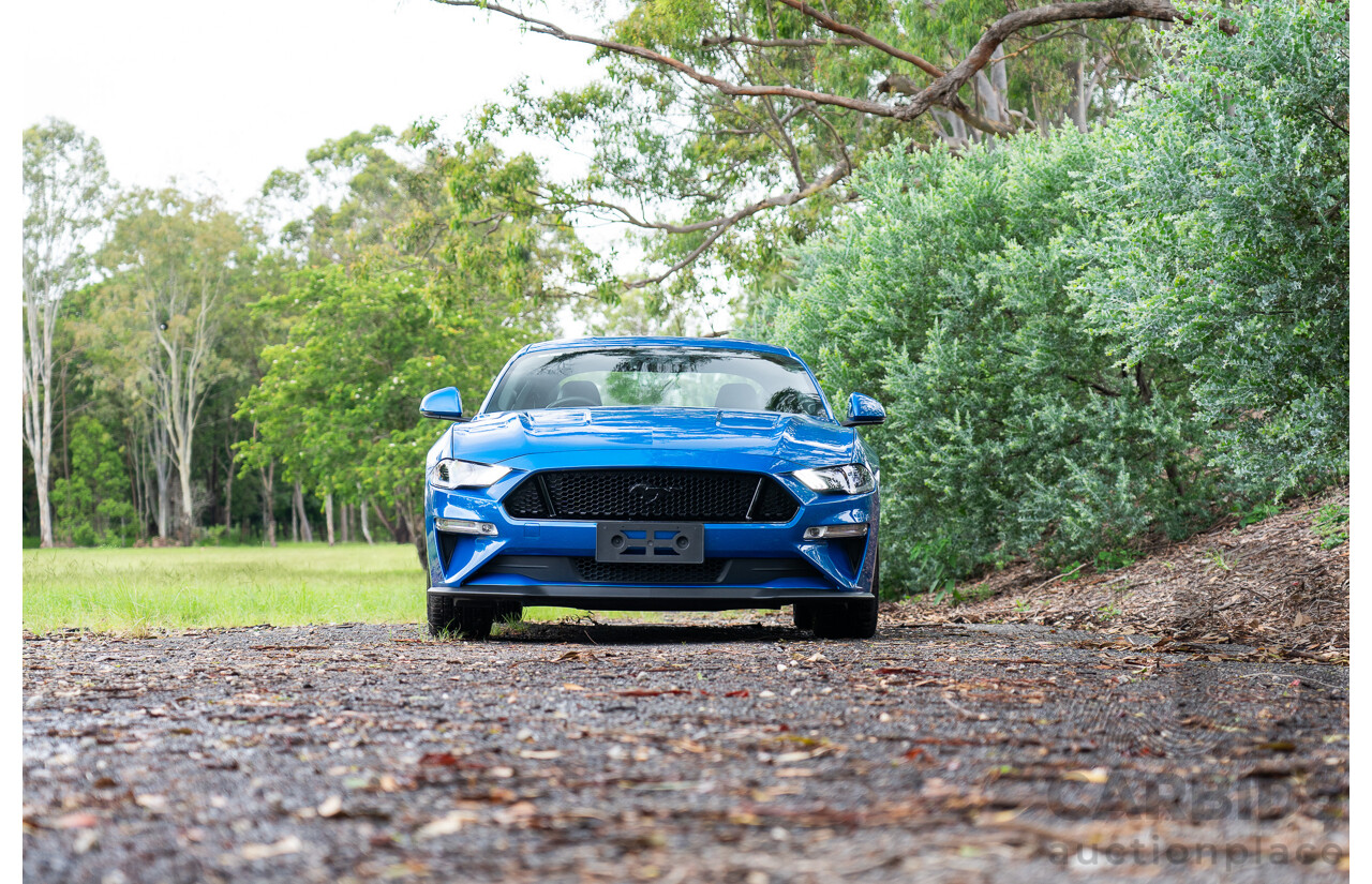 3/2021 Ford Mustang GT Fastback FN MY21 2d Coupe Velocity Blue V8 5.0L