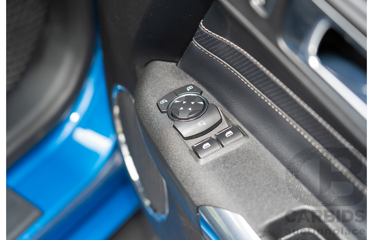 3/2021 Ford Mustang GT Fastback FN MY21 2d Coupe Velocity Blue V8 5.0L