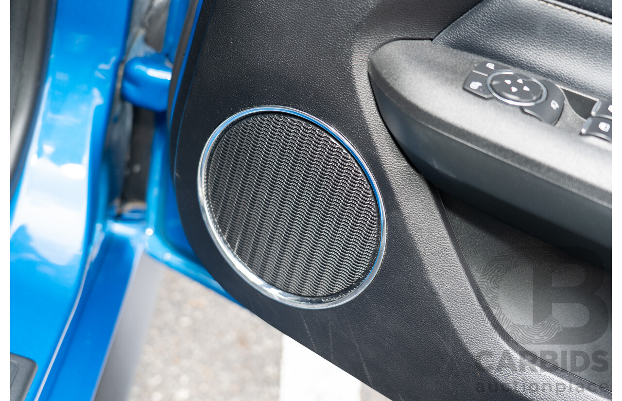 3/2021 Ford Mustang GT Fastback FN MY21 2d Coupe Velocity Blue V8 5.0L