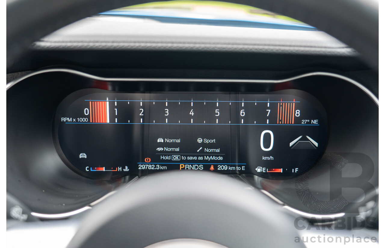 3/2021 Ford Mustang GT Fastback FN MY21 2d Coupe Velocity Blue V8 5.0L