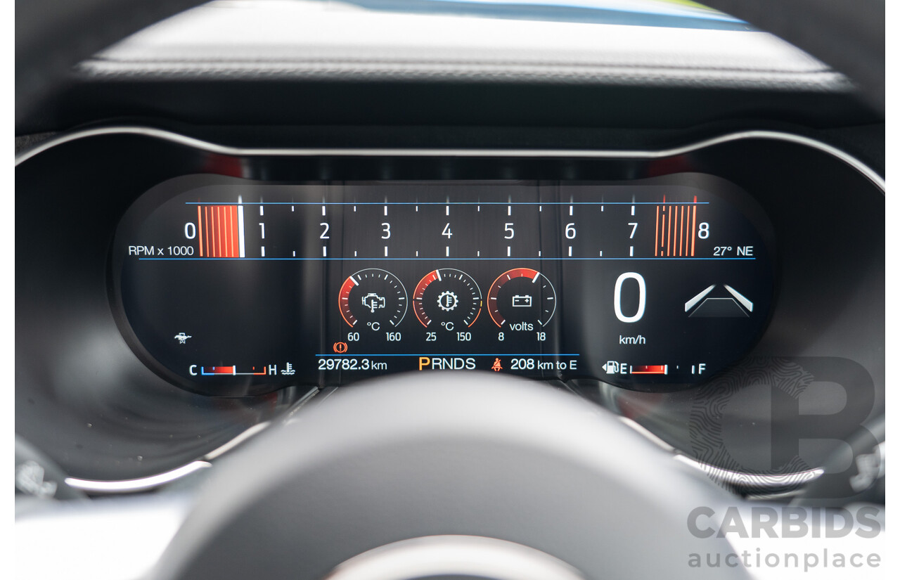 3/2021 Ford Mustang GT Fastback FN MY21 2d Coupe Velocity Blue V8 5.0L