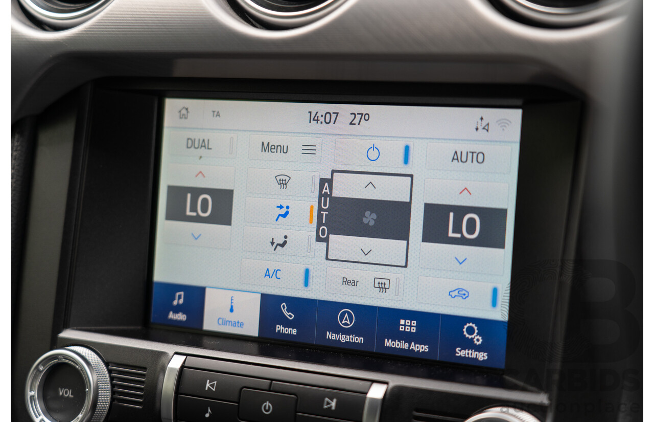 3/2021 Ford Mustang GT Fastback FN MY21 2d Coupe Velocity Blue V8 5.0L