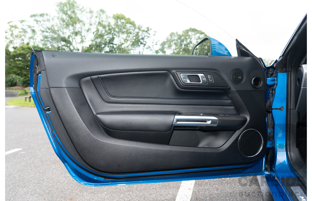 3/2021 Ford Mustang GT Fastback FN MY21 2d Coupe Velocity Blue V8 5.0L