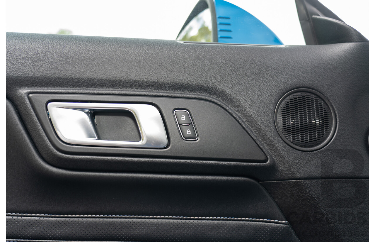 3/2021 Ford Mustang GT Fastback FN MY21 2d Coupe Velocity Blue V8 5.0L