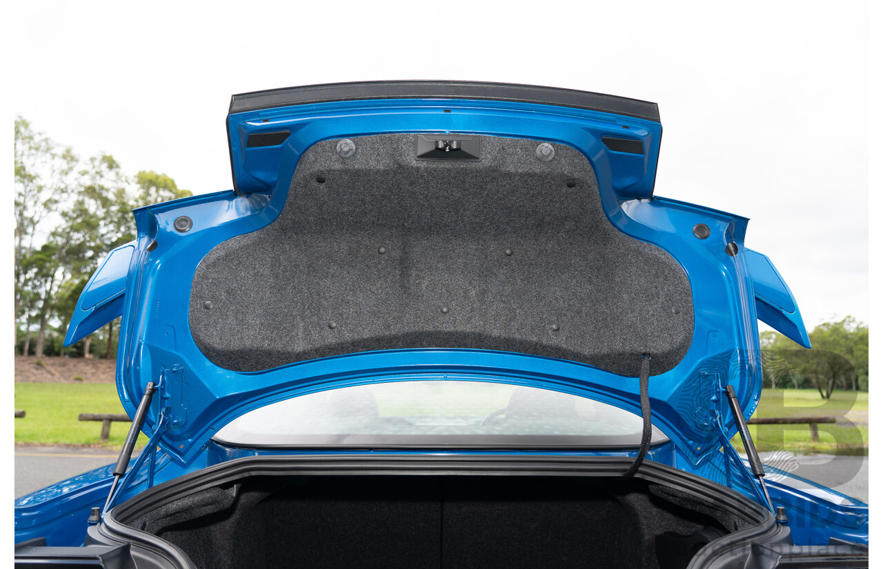 3/2021 Ford Mustang GT Fastback FN MY21 2d Coupe Velocity Blue V8 5.0L