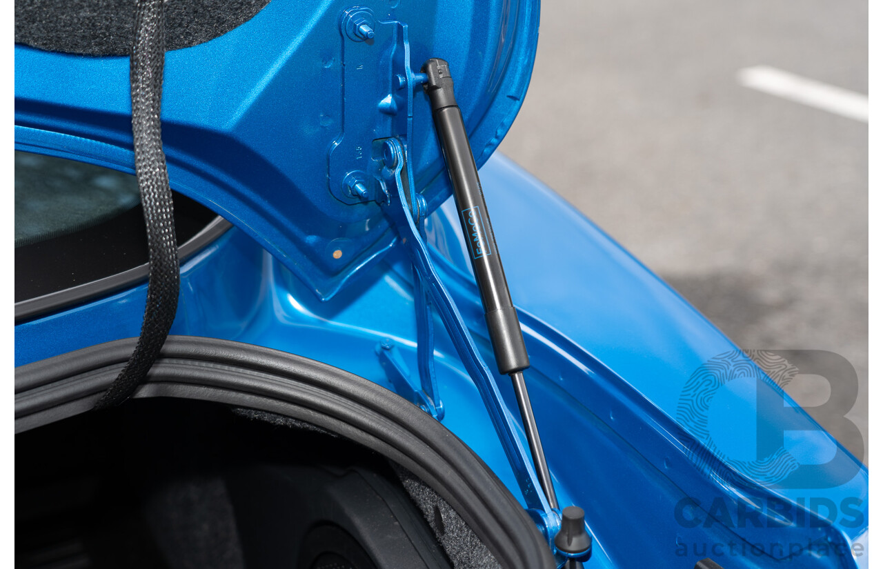 3/2021 Ford Mustang GT Fastback FN MY21 2d Coupe Velocity Blue V8 5.0L