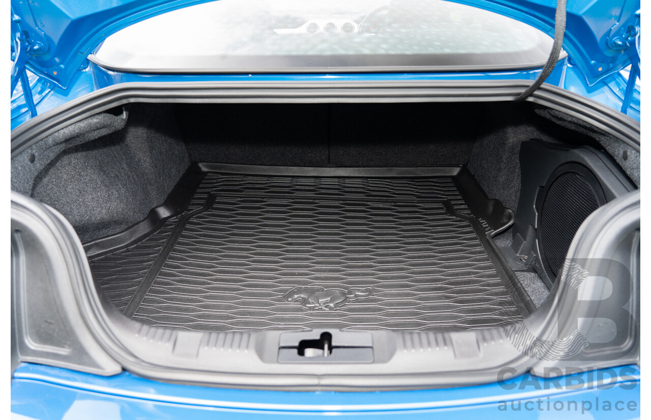 3/2021 Ford Mustang GT Fastback FN MY21 2d Coupe Velocity Blue V8 5.0L