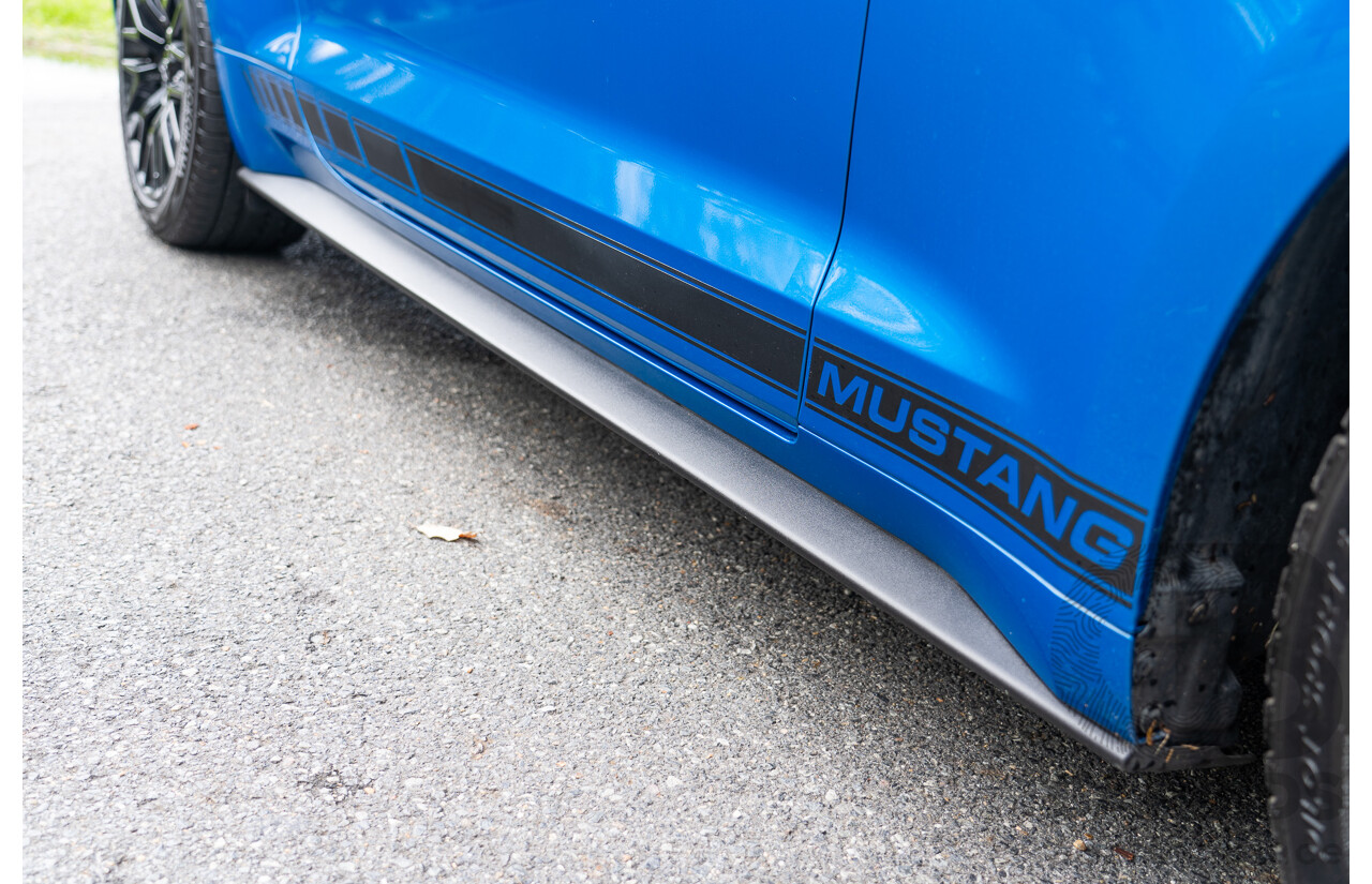 3/2021 Ford Mustang GT Fastback FN MY21 2d Coupe Velocity Blue V8 5.0L