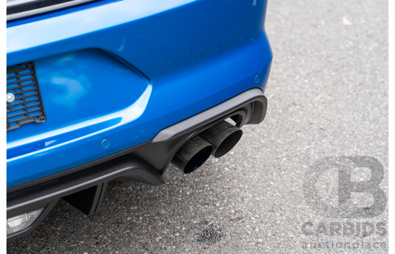 3/2021 Ford Mustang GT Fastback FN MY21 2d Coupe Velocity Blue V8 5.0L