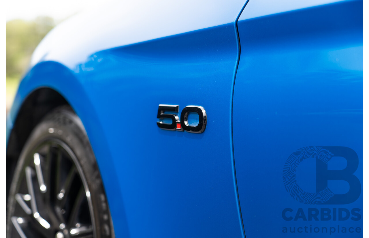 3/2021 Ford Mustang GT Fastback FN MY21 2d Coupe Velocity Blue V8 5.0L