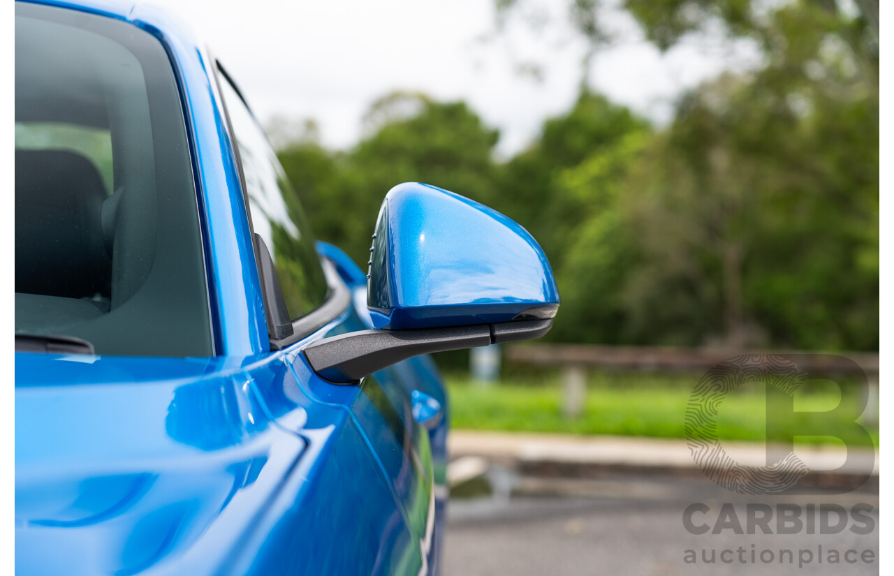 3/2021 Ford Mustang GT Fastback FN MY21 2d Coupe Velocity Blue V8 5.0L