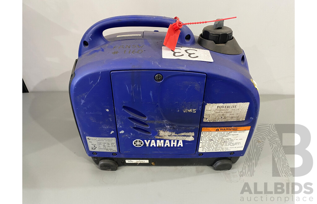 YAMAHA EF1000iS Inverter Generator - ORP $1799