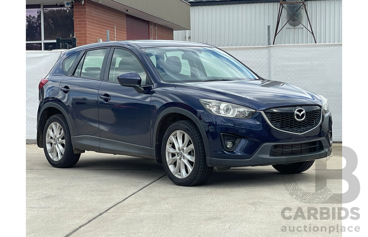 12/12 Mazda Cx-5 GRAND TOURER (4x4) AWD  4D Wagon Blue 2.2L