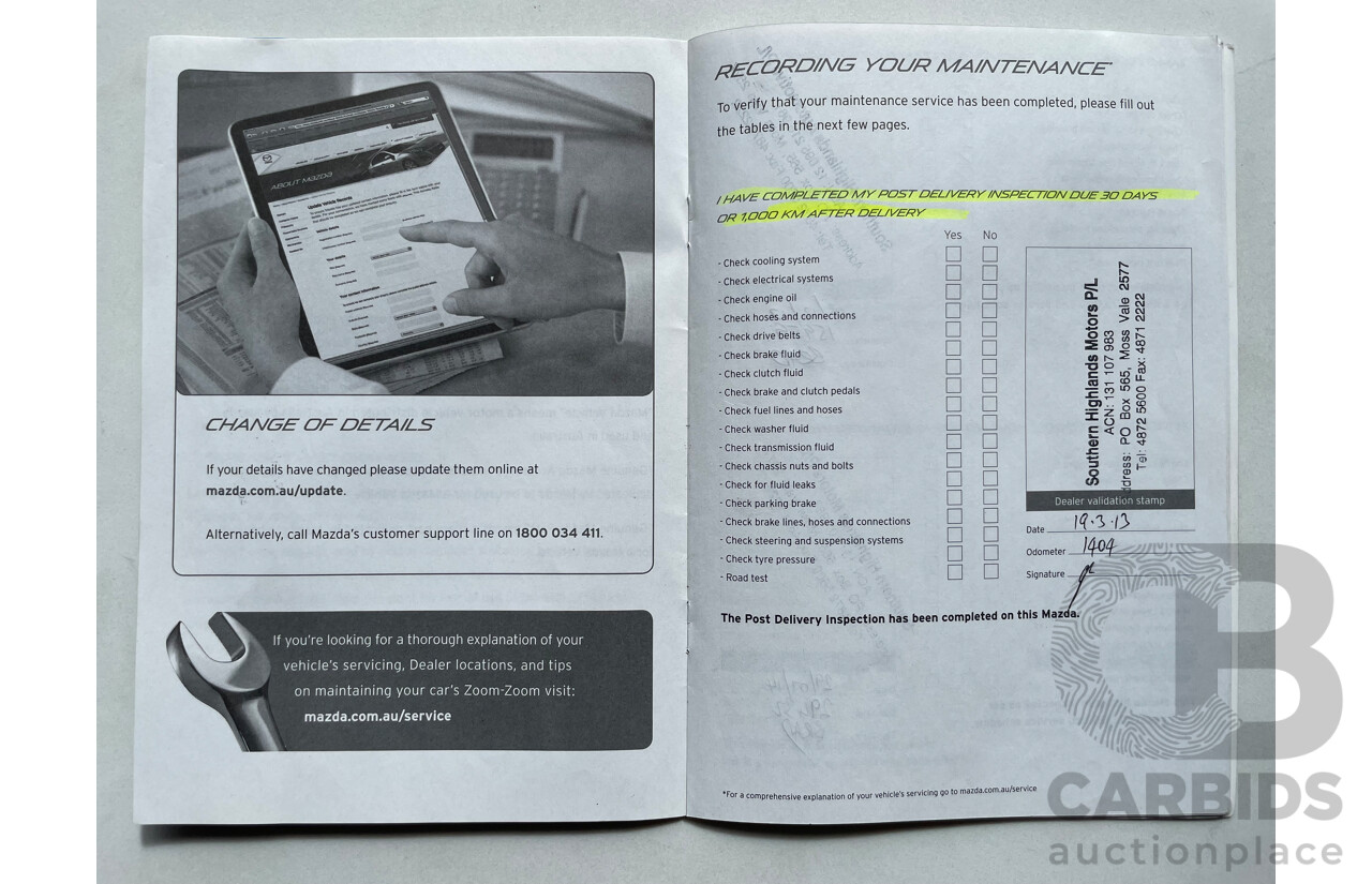 12/12 Mazda Cx-5 GRAND TOURER (4x4) AWD  4D Wagon Blue 2.2L