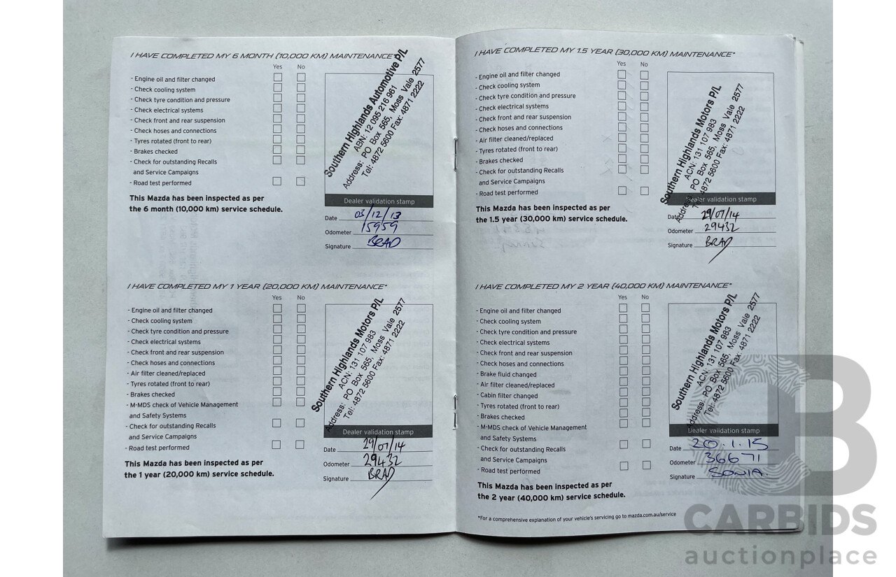 12/12 Mazda Cx-5 GRAND TOURER (4x4) AWD  4D Wagon Blue 2.2L