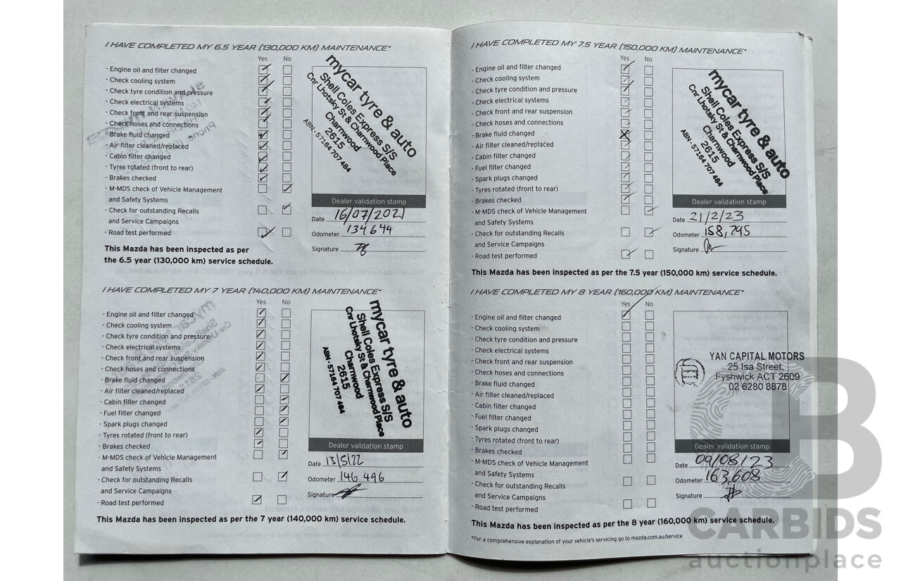 12/12 Mazda Cx-5 GRAND TOURER (4x4) AWD  4D Wagon Blue 2.2L