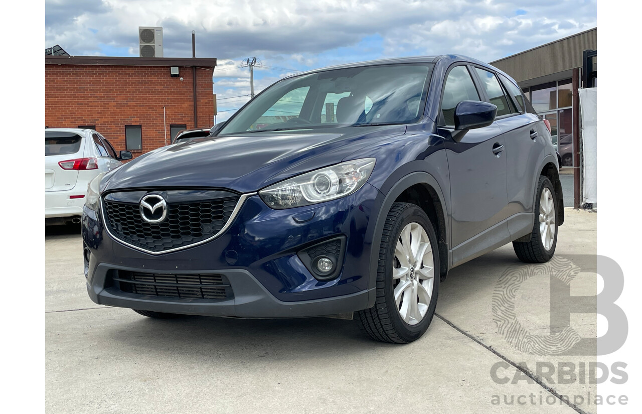 12/12 Mazda Cx-5 GRAND TOURER (4x4) AWD  4D Wagon Blue 2.2L