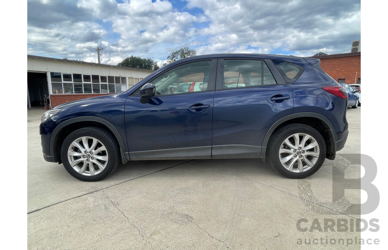 12/12 Mazda Cx-5 GRAND TOURER (4x4) AWD  4D Wagon Blue 2.2L