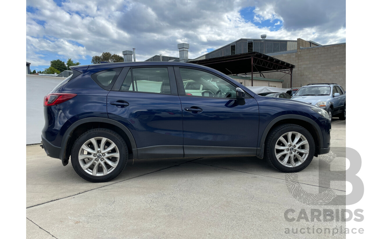 12/12 Mazda Cx-5 GRAND TOURER (4x4) AWD  4D Wagon Blue 2.2L