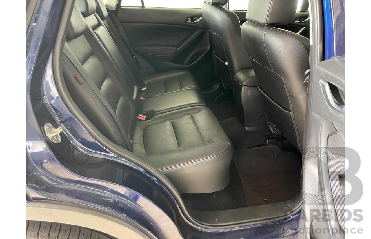 12/12 Mazda Cx-5 GRAND TOURER (4x4) AWD  4D Wagon Blue 2.2L