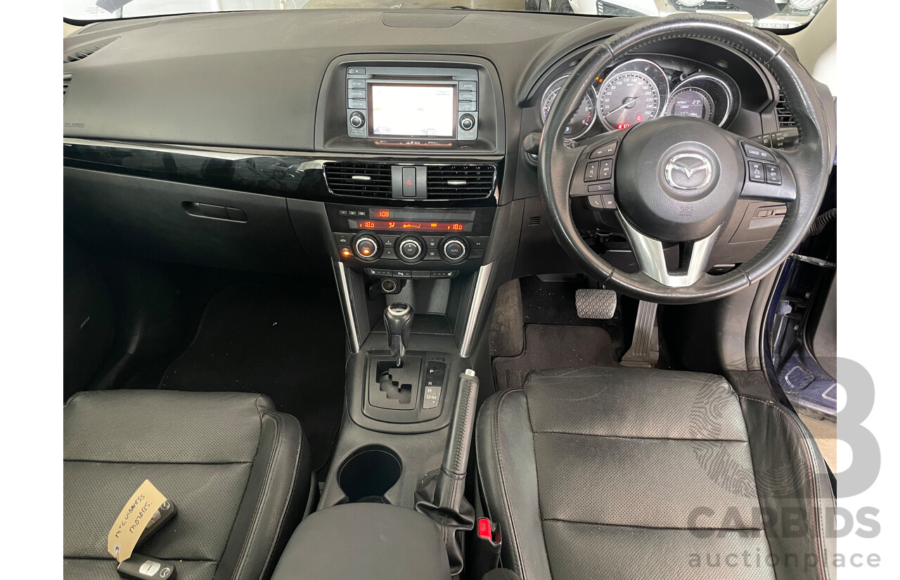 12/12 Mazda Cx-5 GRAND TOURER (4x4) AWD  4D Wagon Blue 2.2L