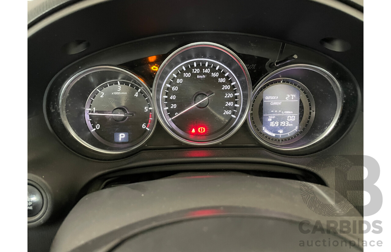 12/12 Mazda Cx-5 GRAND TOURER (4x4) AWD  4D Wagon Blue 2.2L