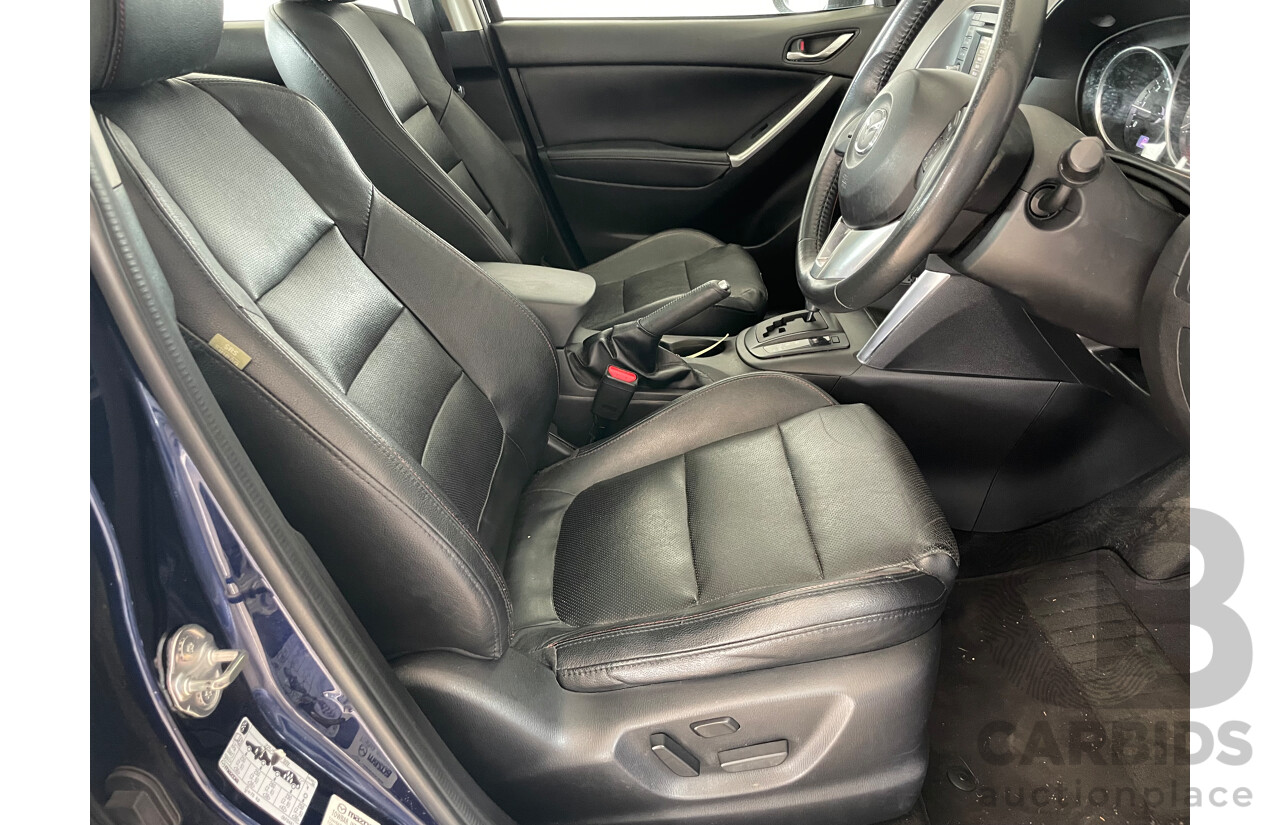 12/12 Mazda Cx-5 GRAND TOURER (4x4) AWD  4D Wagon Blue 2.2L