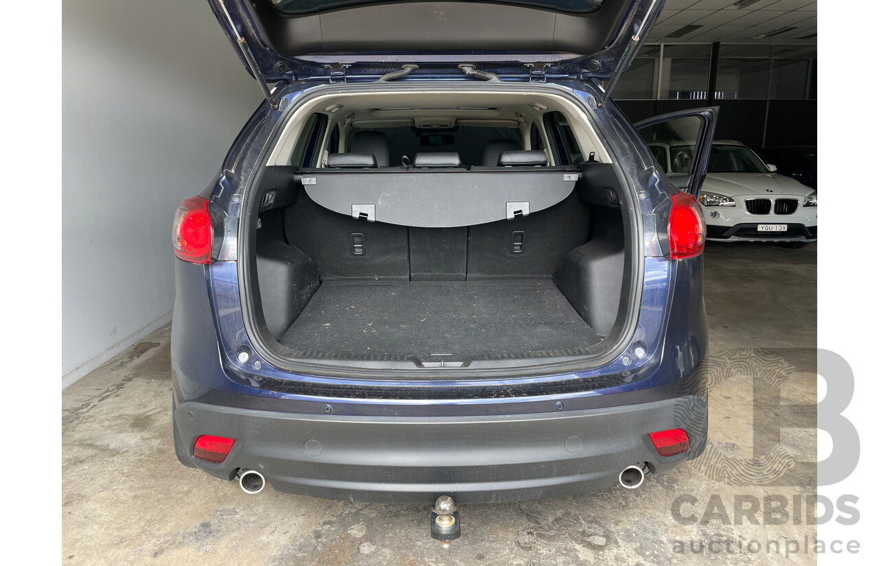 12/12 Mazda Cx-5 GRAND TOURER (4x4) AWD  4D Wagon Blue 2.2L