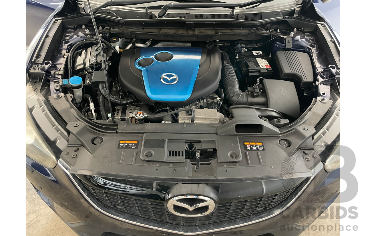 12/12 Mazda Cx-5 GRAND TOURER (4x4) AWD  4D Wagon Blue 2.2L