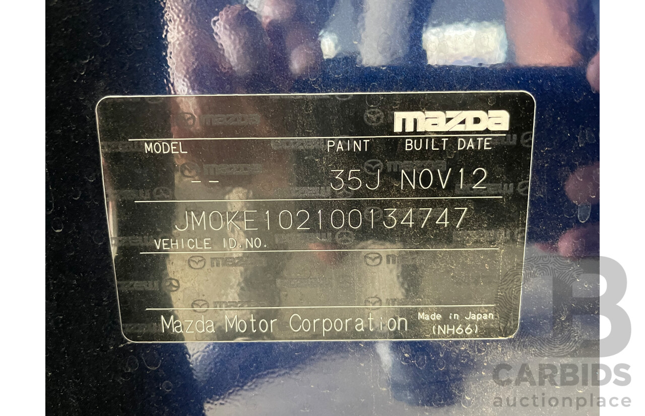 12/12 Mazda Cx-5 GRAND TOURER (4x4) AWD  4D Wagon Blue 2.2L