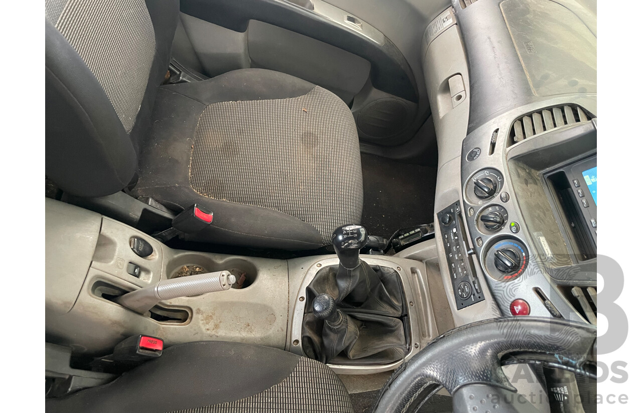 06/07 Mitsubishi Triton GLX-R (4x4) 4x4 ML Double Cab Utility White 3.2L
