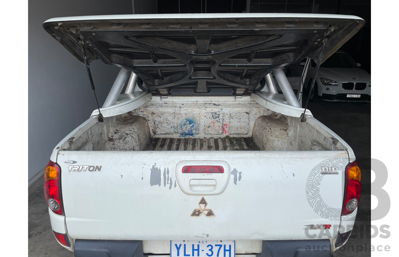 06/07 Mitsubishi Triton GLX-R (4x4) 4x4 ML Double Cab Utility White 3.2L