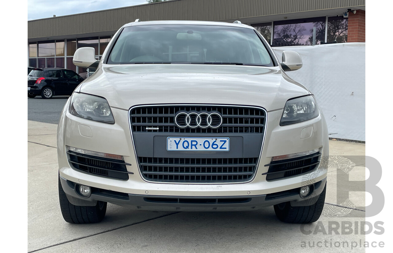 02/07 Audi Q7 3.0 TDI QUATTRO AWD  4D Wagon Beige 3.0L