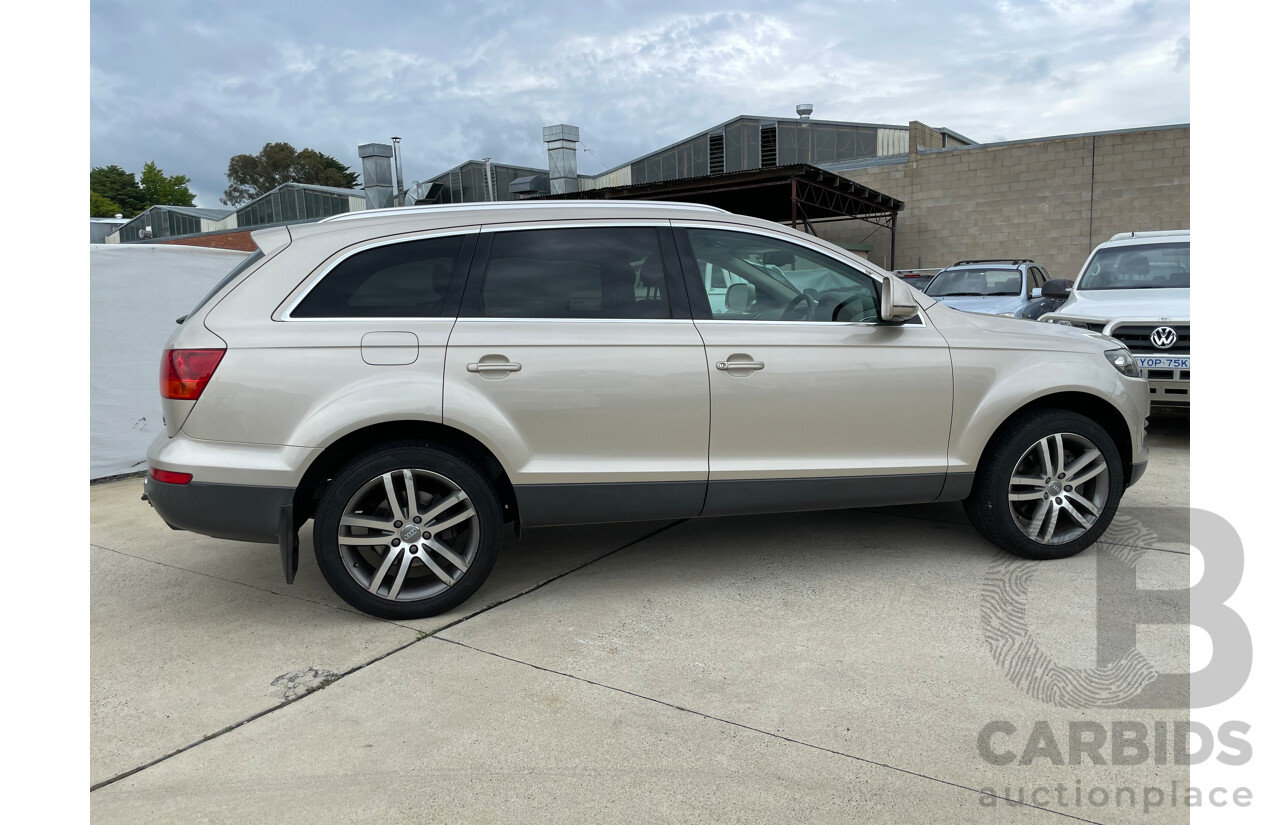 02/07 Audi Q7 3.0 TDI QUATTRO AWD  4D Wagon Beige 3.0L