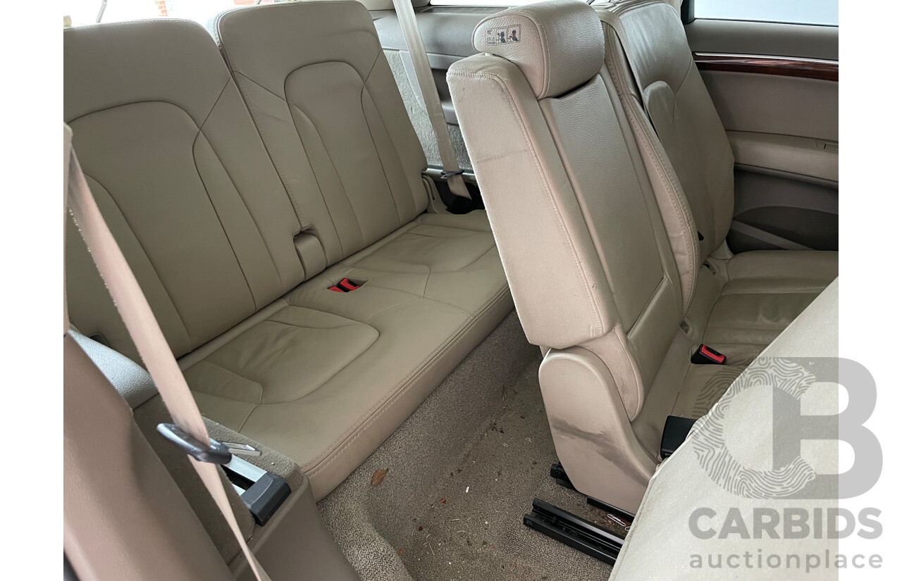 02/07 Audi Q7 3.0 TDI QUATTRO AWD  4D Wagon Beige 3.0L