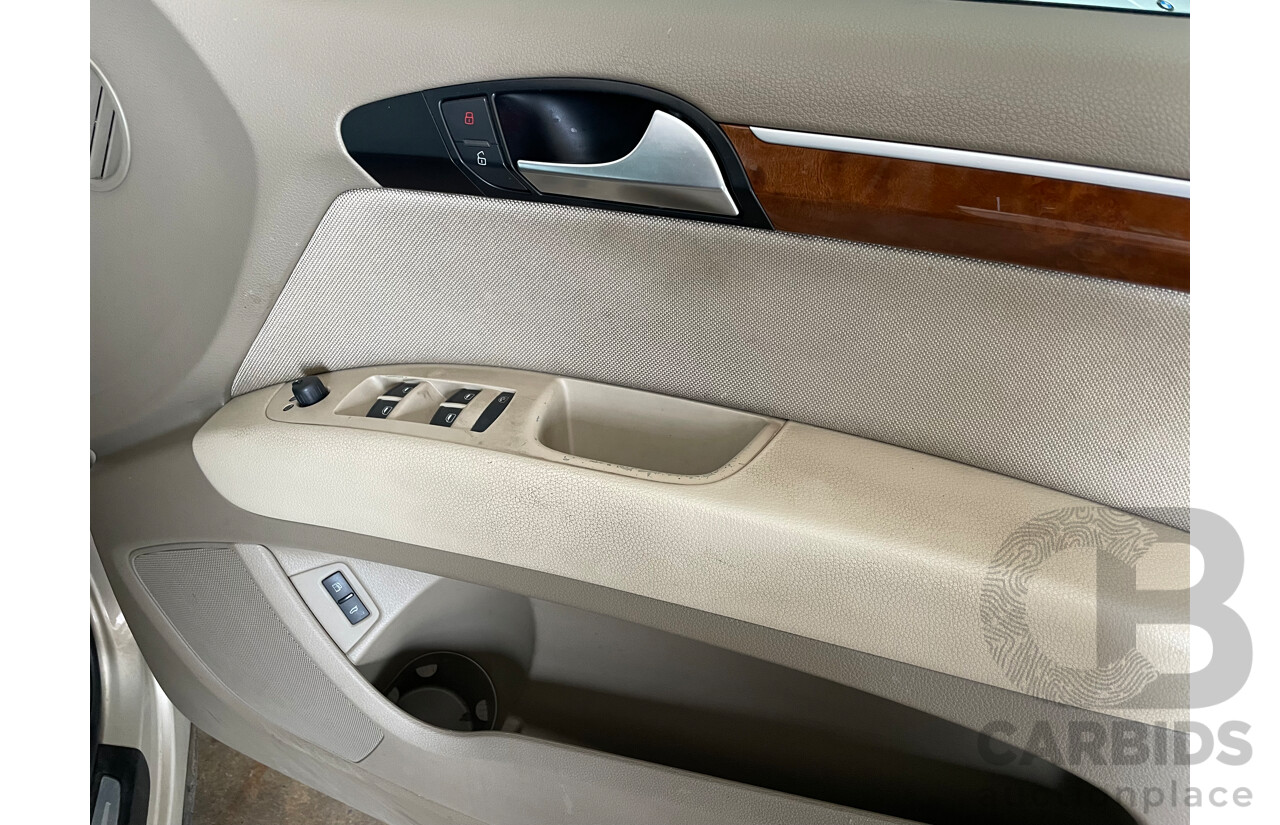 02/07 Audi Q7 3.0 TDI QUATTRO AWD  4D Wagon Beige 3.0L