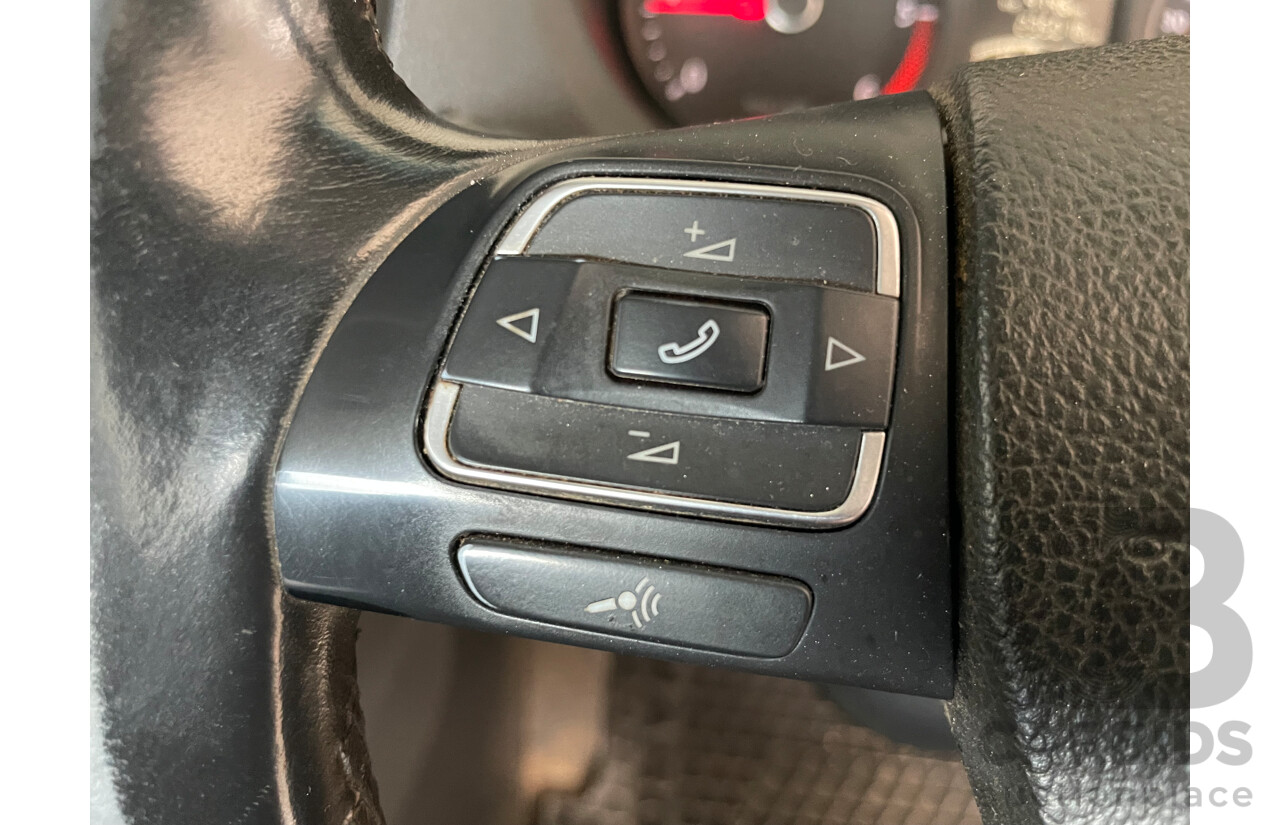 11/12 Volkswagen Amarok TDI420 (4x4) 4x4 2H MY12.5 Dual C/Chas White 2.0L