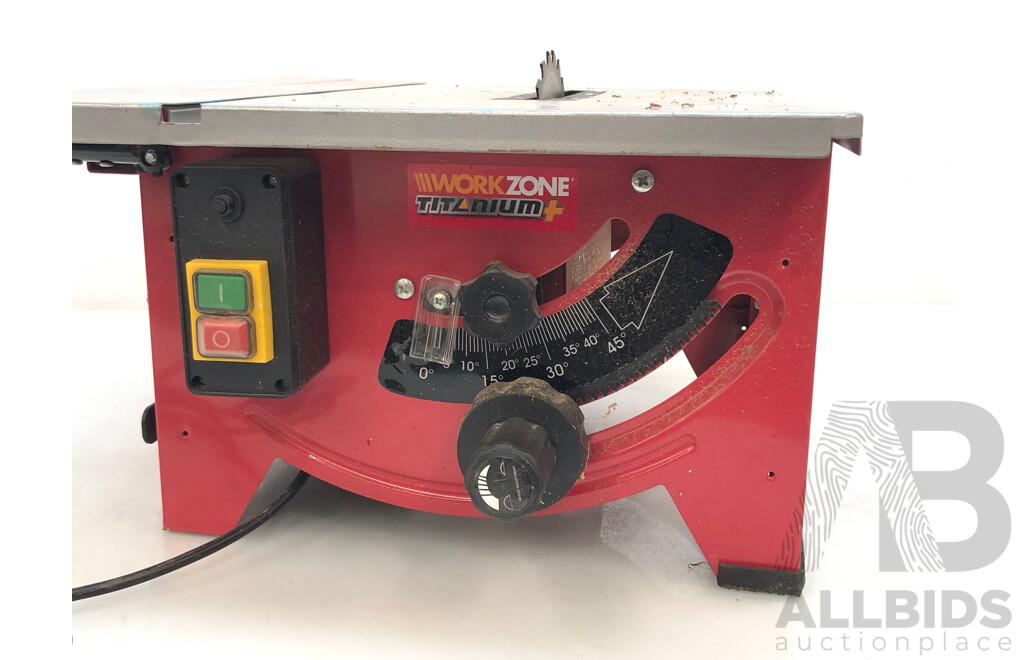 Workzone Titanium HS80 240V Table Saw