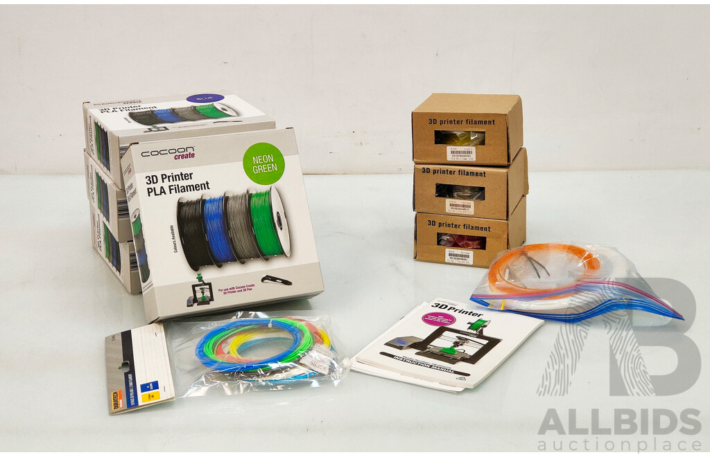 Cocoon Create 3D Printer with Lot of Filament