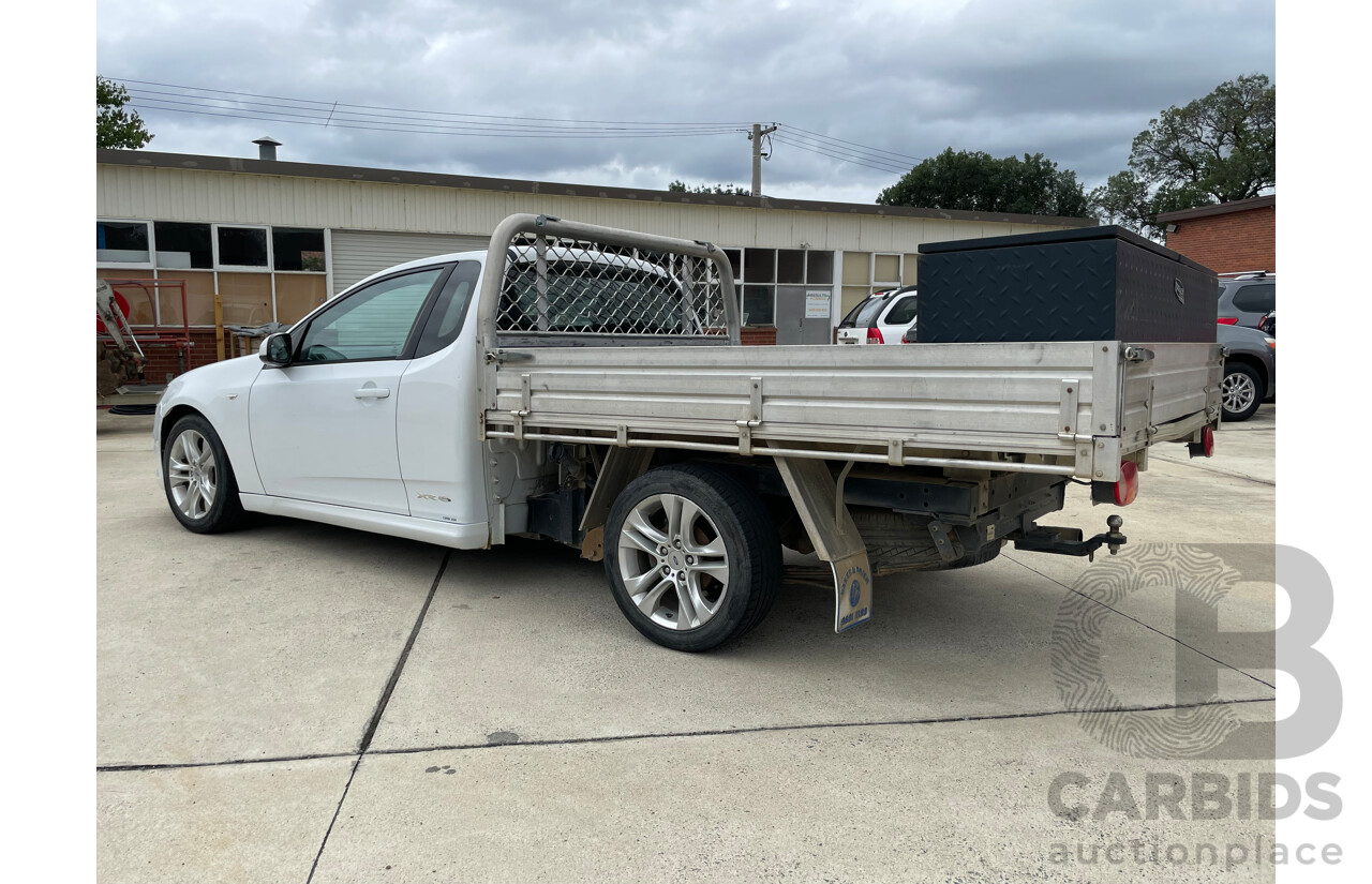 11/11 Ford Falcon  RWD FG UPGRADE C/Chas White 4.0L