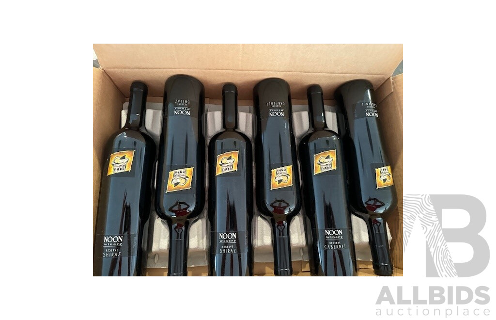 Case of Noon Reserve Shiraz Wine
