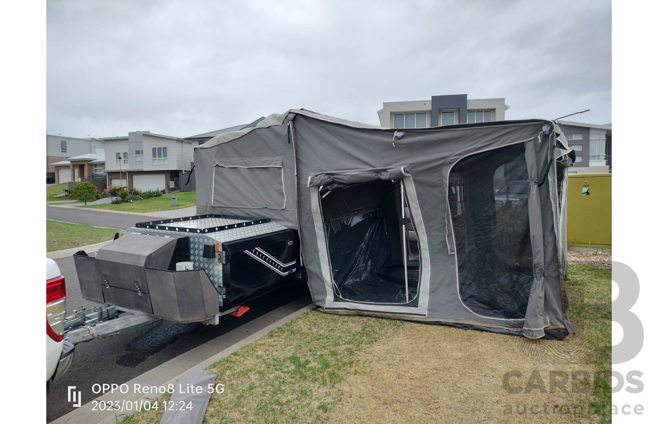 2016 Ezytrail Portland LX 5.3m (17ft) Off Road Soft Floor Camper Trailer