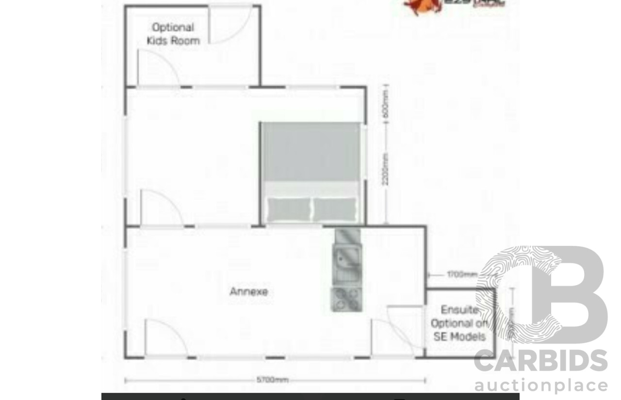 2016 Ezytrail Portland LX 5.3m (17ft) Off Road Soft Floor Camper Trailer